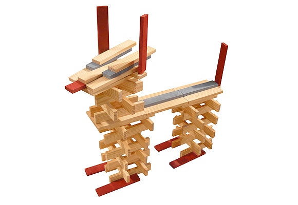 Kapla -  Wooden Planks 100 Pieces