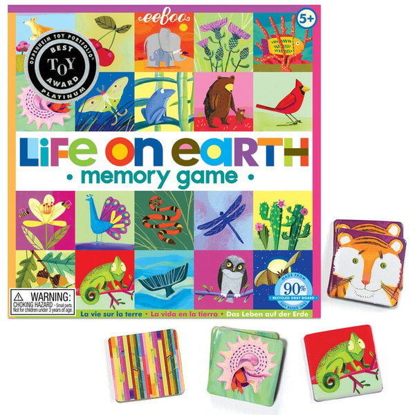 Eeboo - Life on earth - Matching game