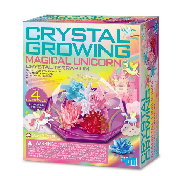 4M - Crystal Growing Magical Unicorn Terrarium