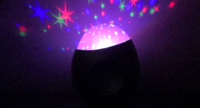 IS -  Galaxy Star Projector, silver