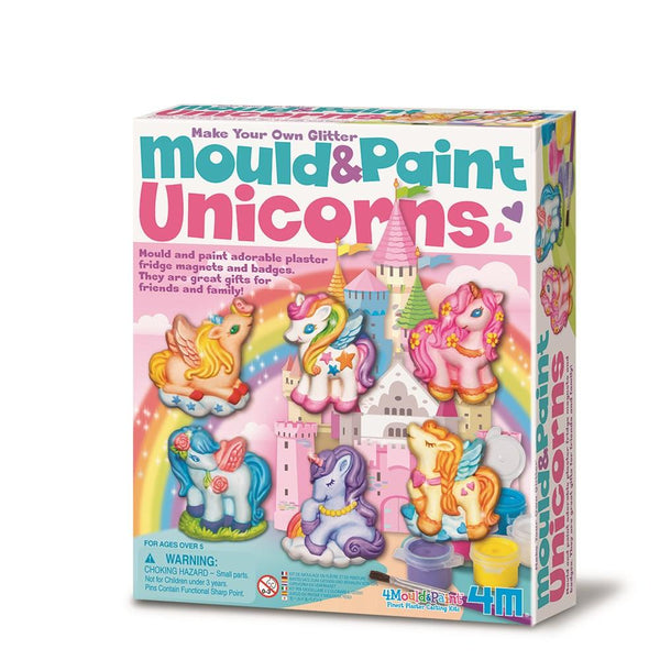 4M - Mould & Paint Glitter Unicorns