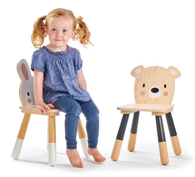Tender Leaf - Wooden Table & Chairs - Animal Theme in Timber