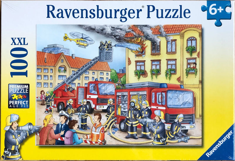 A Fire Brigade detailed puzzle. Recommended age 6+ Puzzle size 49 cm x 36 cm Made from sustainable materials 