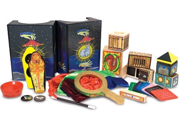This deluxe magic kit is perfect for children looking to upscale their magic tricks repertoire! Recommended for children 8+