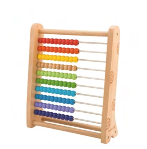 multicolour everearth abacus for mental arithmetic and child coordination
