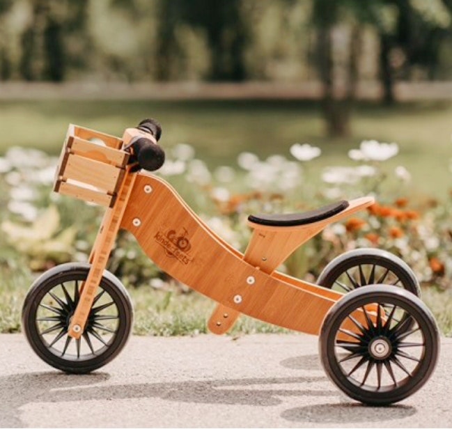 Kinderfeets - Tiny Tot Plus 2-in-1 Trike in Bamboo
