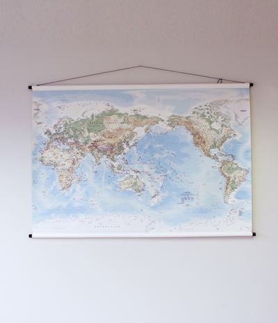 canvas-world-map-in-multi-colour-print