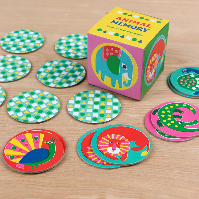 Rex London - Animal Memory 24 Piece Game