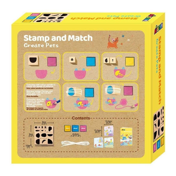 Avenir - Stamp and Match, Pets