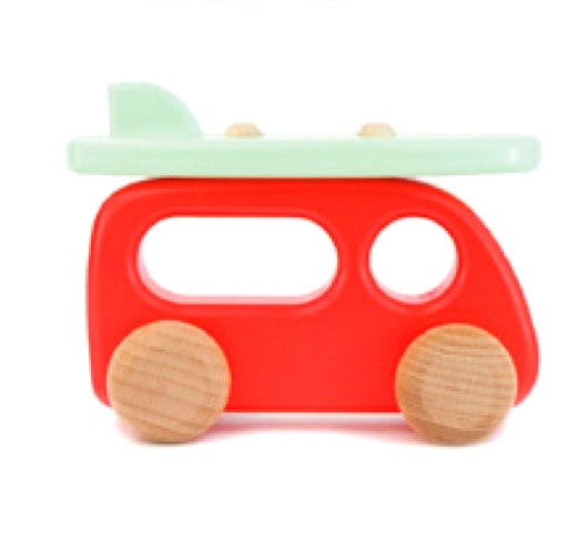 wooden-camper-with-surboard-in-red