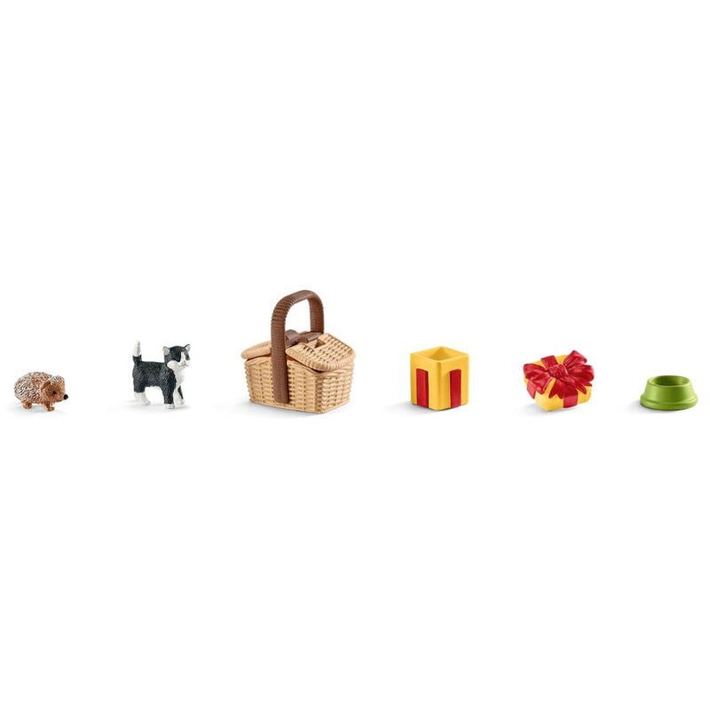 Items included in birthday picnic set