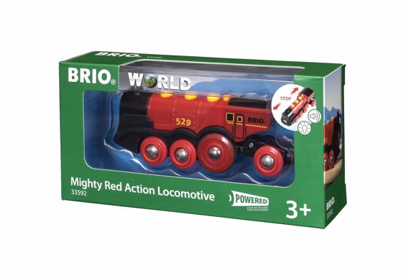 Brio - Might Red Action Locomotive