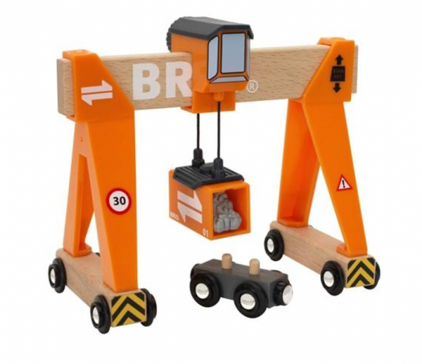 Brio - Orange Gantry Crane