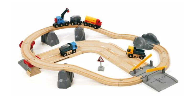 Brio - Rail & Road Loading Set 32 pieces