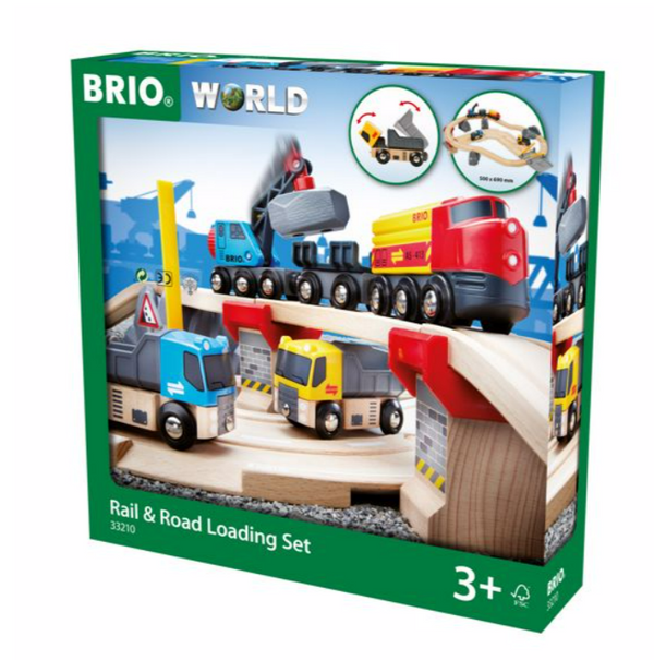 Brio - Rail & Road Loading Set 32 pieces