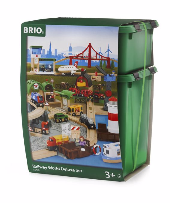 Brio - Railway World Deluxe Set 106  pieces