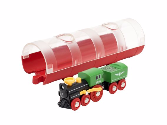 Brio - Steam Train & Tunnel 3 pieces