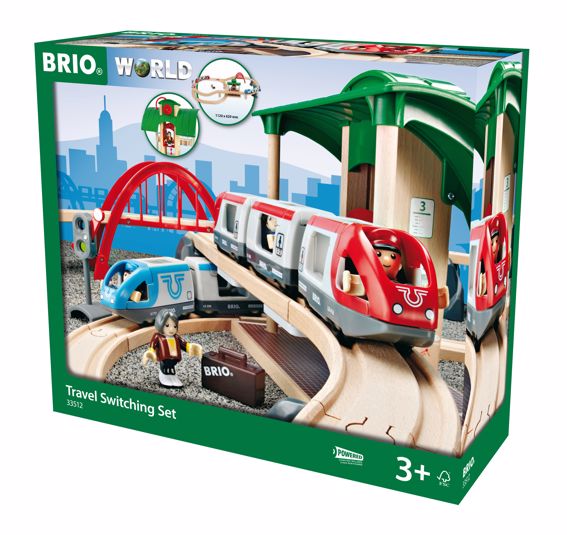 Brio - Travel Switching Set 42 pieces