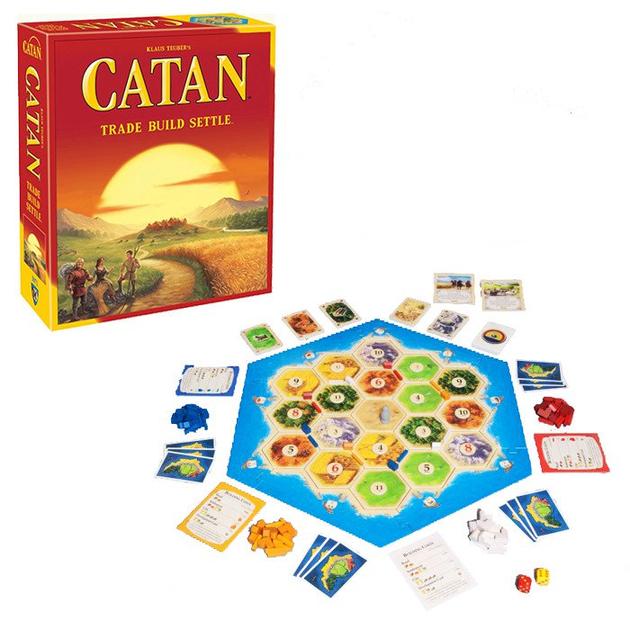 Catan Board Game - Trade Build Settle