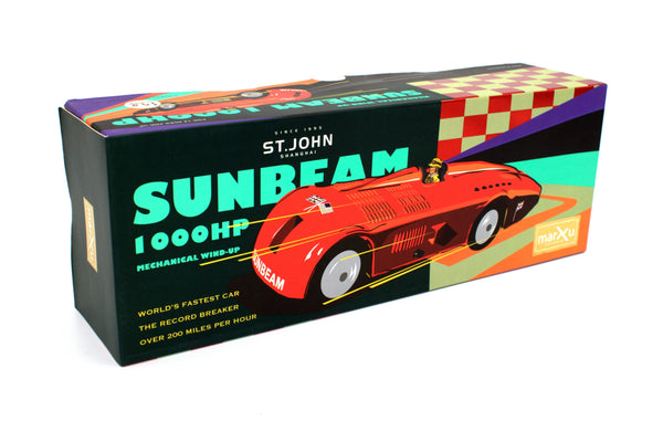 Tin Toys - Classic Sunbeam Record Car Marxu St Johns Tin Toys