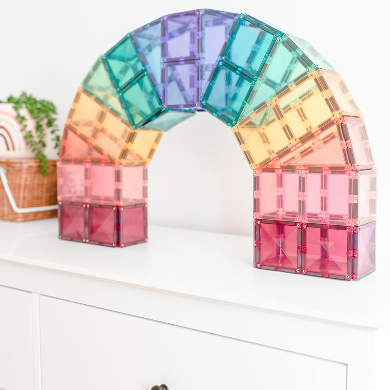 Connetix Tiles - Pastel Mega Pack 202 Pieces