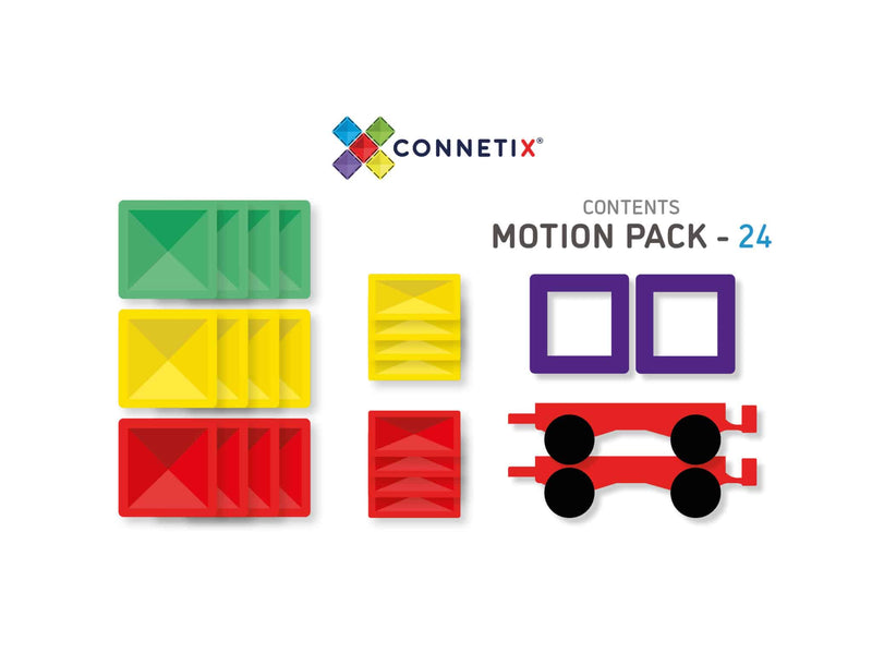 Connetix Rainbow Motion Pack 24 Pc