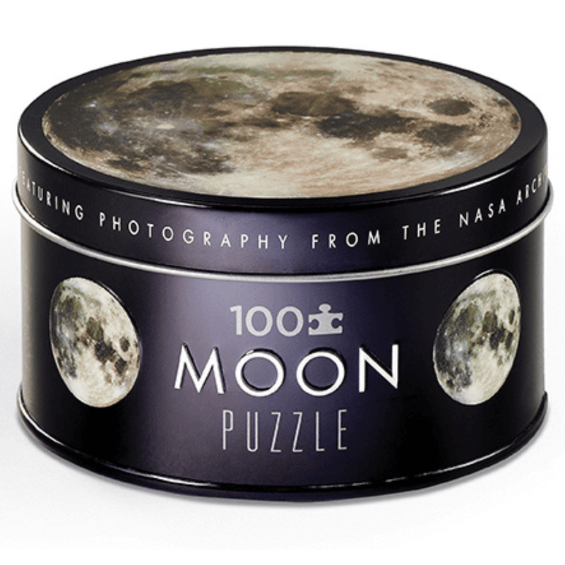 Crocodile Creek 100 Piece Space Tin - Moon