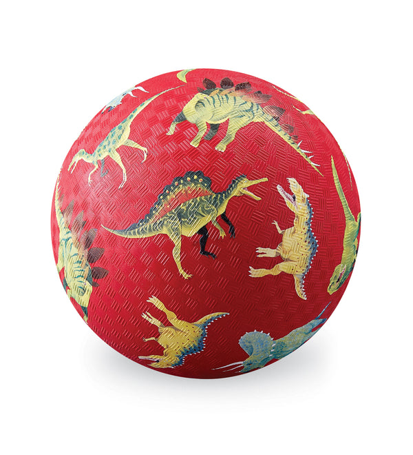 Crocodile Creek - Large Dinosaur Ball 7 inch red