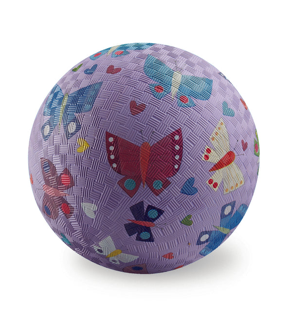 Crocodile Creek - Playground Ball 5 inch, Butterfly