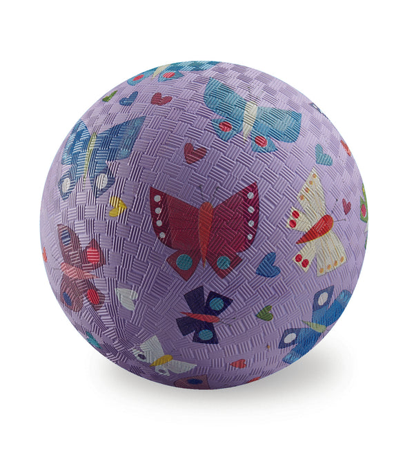 Crocodile Creek - Small Butterfly Playground Ball 5 inch