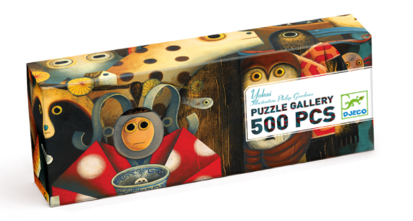 Djeco - Gallery Puzzle 500 Pieces, Yokai