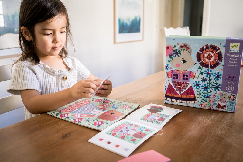 Djeco - Lovely Pets Mosaic Kit