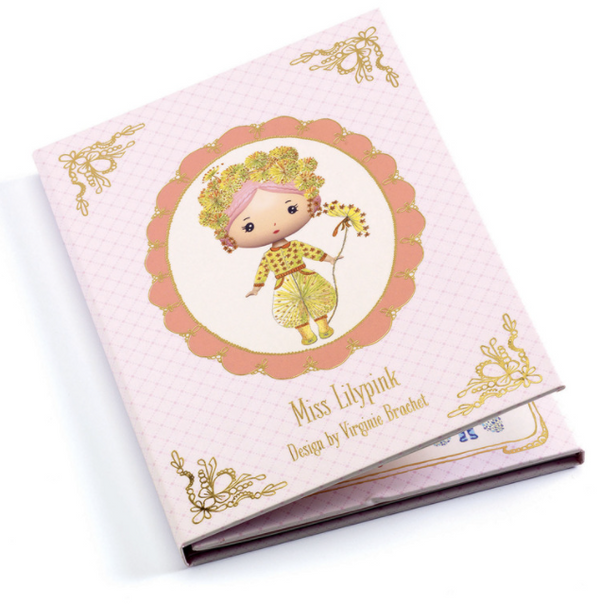 Djeco - Miss Lilypink Sticker Set