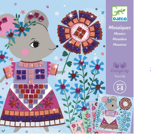 Djeco - Lovely Pets Mosaic Kit