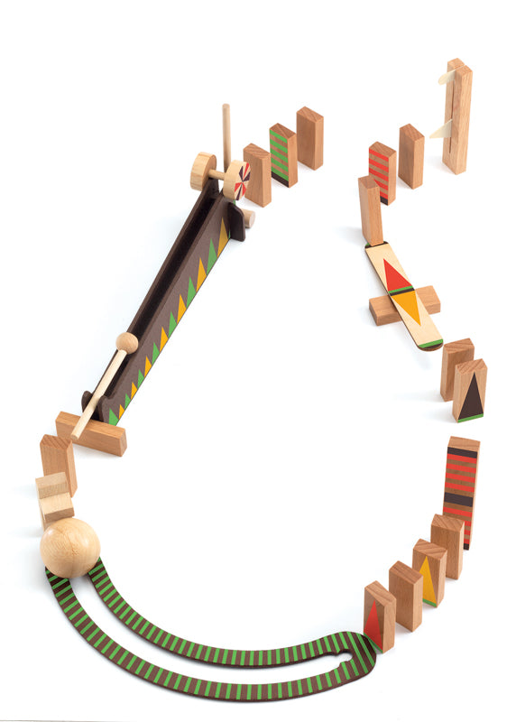 Djeco - Zig & Go Action-Reaction 27 Pieces