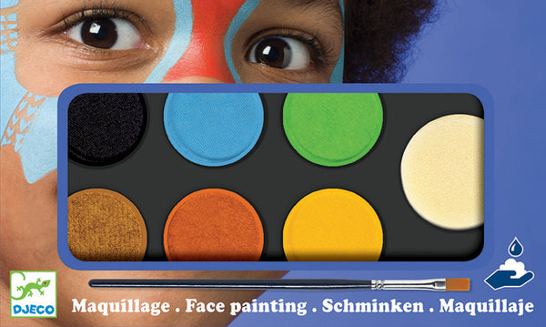 Djeco - Face Paints, Nature Colours