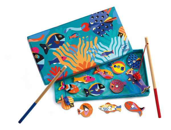 Djeco - Wooden Magnetic Fishing Graphic