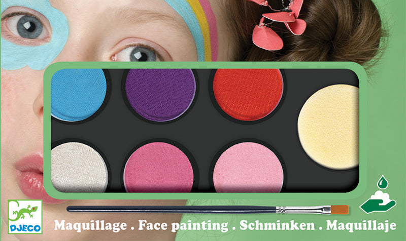 Djeco - Face Paints, Sweet Bright Colours