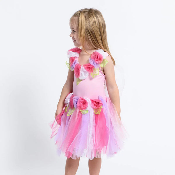 Fairy Girls Enchanting Fairy Dress - Pink