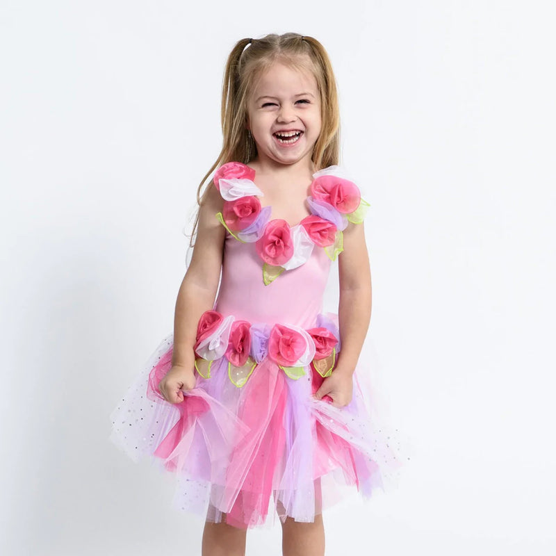 Fairy Girls Enchanting Fairy Dress - Pink