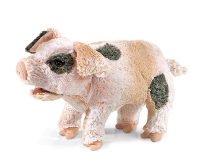 Folkmanis - Grunting Pig Puppet