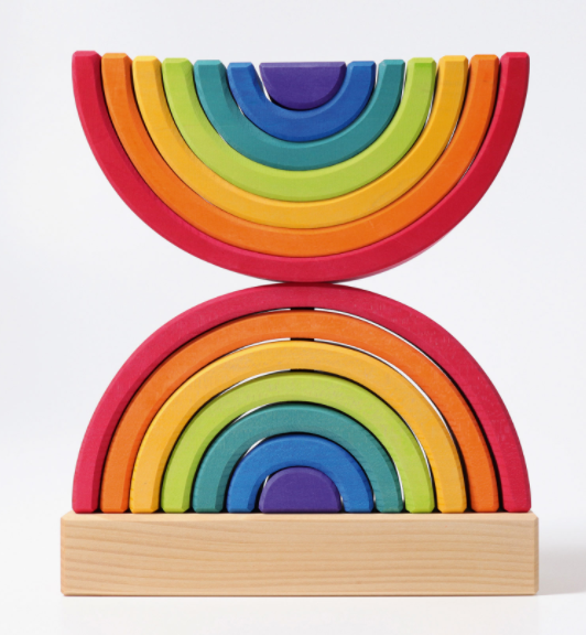 Grimm's - Rainbow Stacking Tower