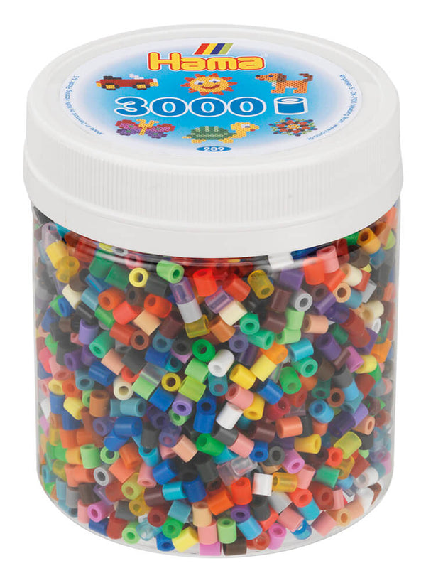 Hama Beads Tub of 3,000 - All colours
