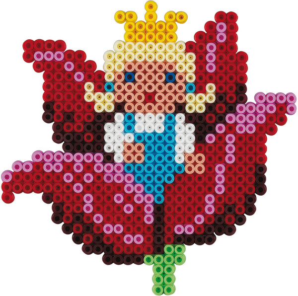 a flower and fairy hama bead idea