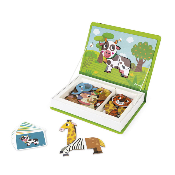 Janod - Magnetic Book Animals