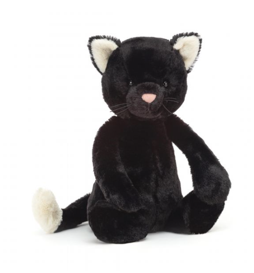 Jellycat - Bashful Black Kitten