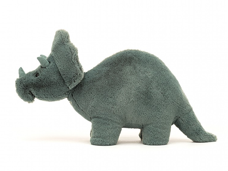 Jellycat Fosilly Triceratops Dinosaur