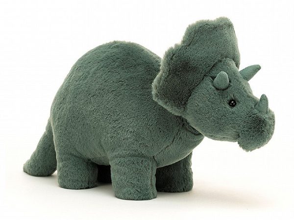 Jellycat Fosilly Triceratops Dinosaur