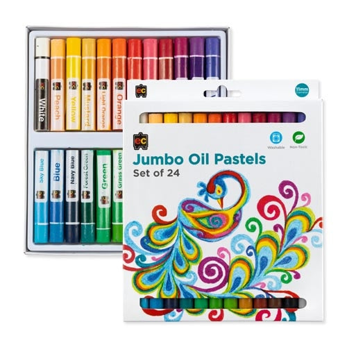 Jumbo Oil Pastels Set of 24