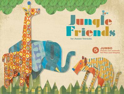 Jungle Friends Jumbo Punch-out Animals for Play and Display